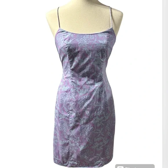 Tibi Hyland Spaghetti Strap Y2K Dress Size 6 - Picture 1 of 5